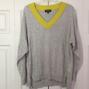 V-neck sweater